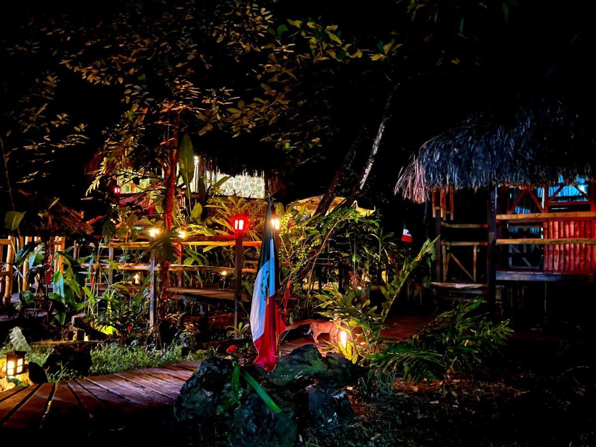 Cabanas Bambutan ปาเลงเก ภายนอก รูปภาพ