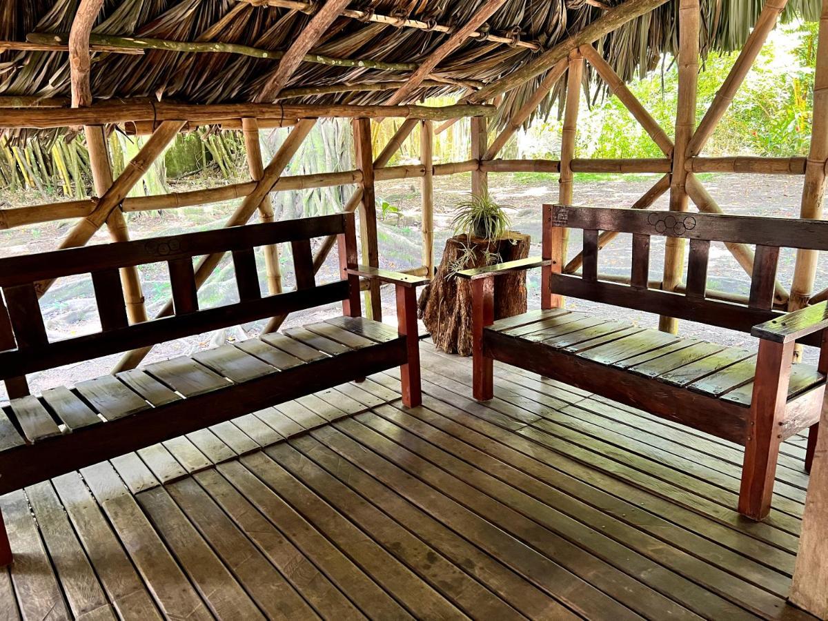 Cabanas Bambutan ปาเลงเก ภายนอก รูปภาพ